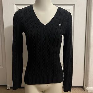 Knit V-Neck Sweater Preloved Excellent Like New Condition